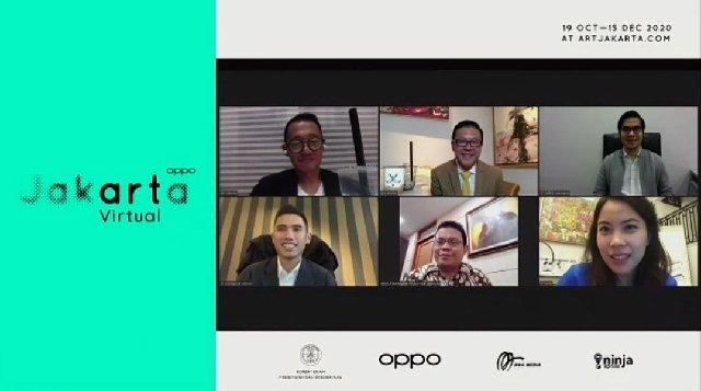 Kolaborasi OPPO dan Art Jakarta Hadirkan Pameran Seni Rupa Virtual