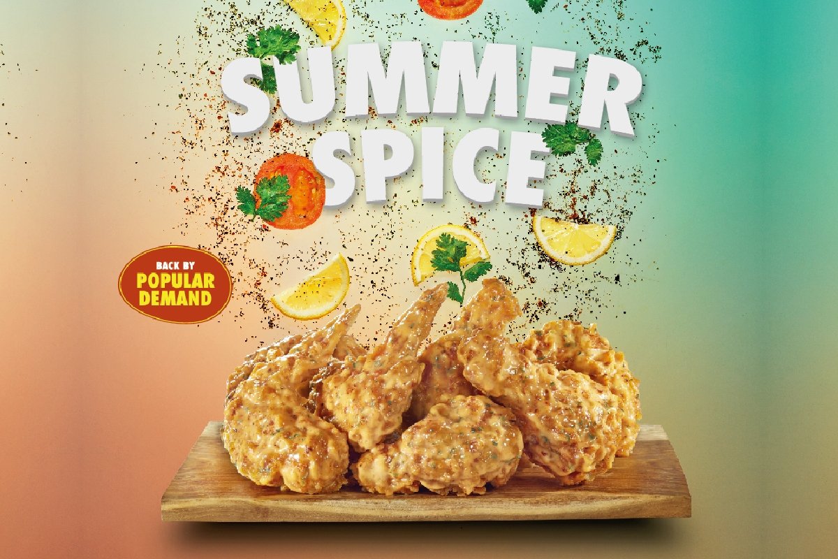 Asyik, Wingstop Luncurkan Kembali Flavor Summer Spice yang Favorit