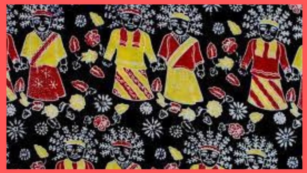 Motif Batik Betawi Loreng Ondel-Ondel edit by. Canva