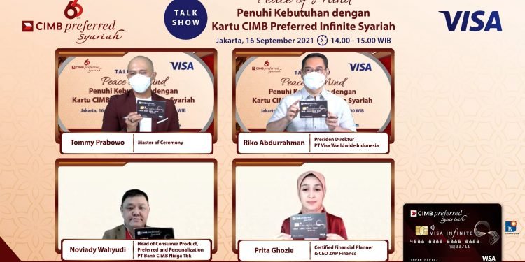 Visa Gandeng CIMB Niaga Luncurkan Kartu CIMB Preferred Visa Infinite Syariah Pertama di Indonesia