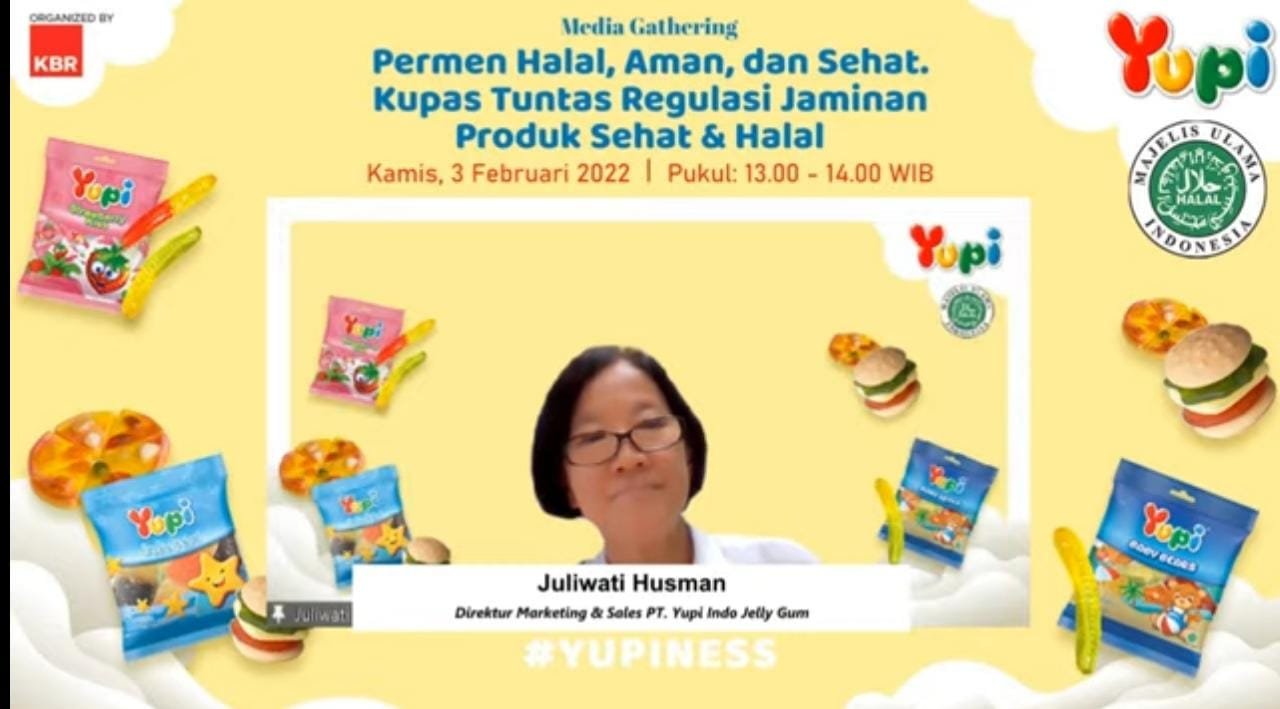 Alhamdulillah... Produk Permen Yupi Halal_womanindonesia.co.id