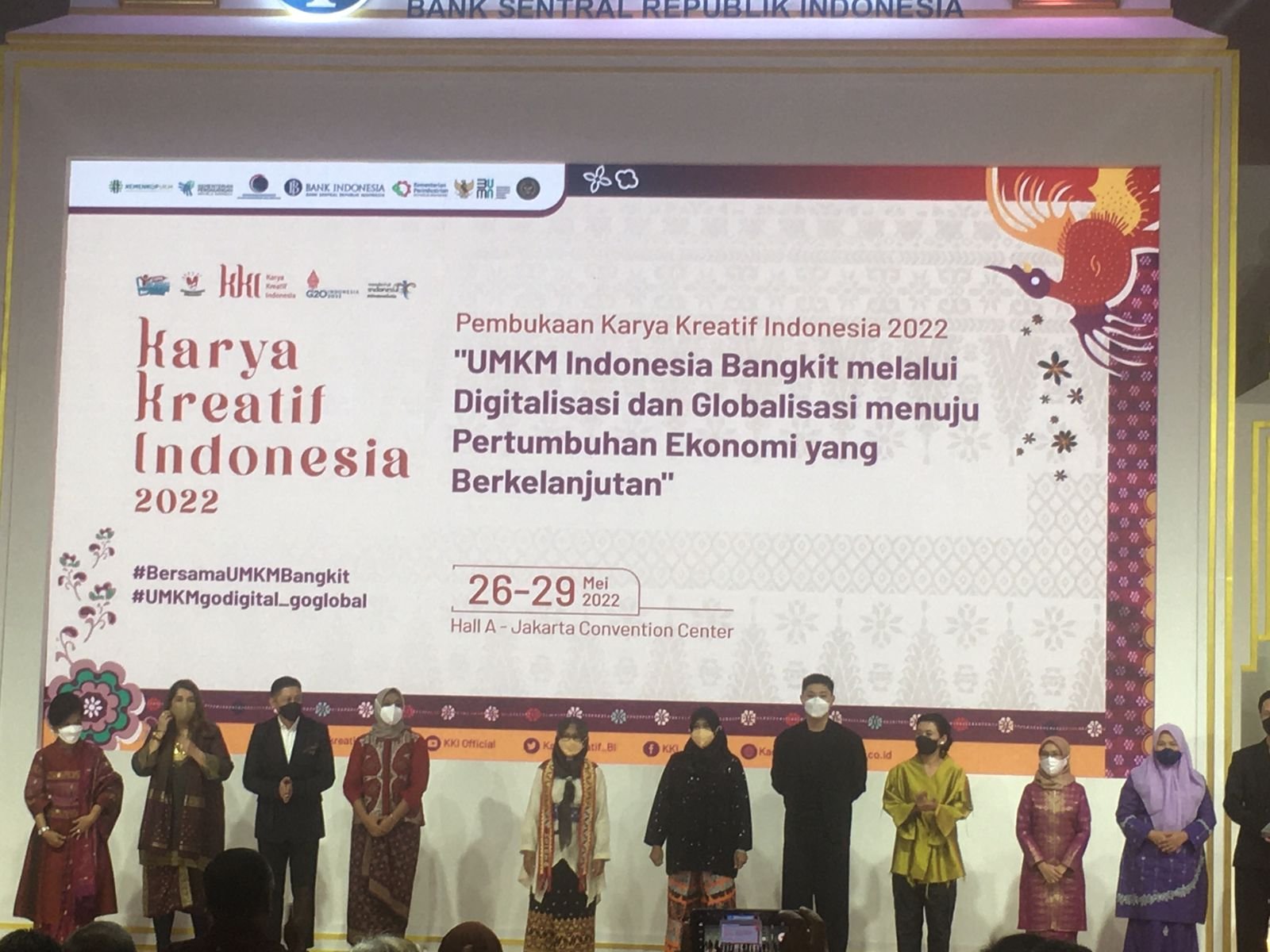 Wapres Ma'ruf Amin Membuka Pameran Karya Kreatif Indonesia 2022_womanindonesia.co.id