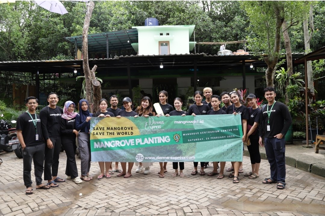 Jaga Kelestarian Lingkungan, Miss Indonesia NTT Tanam 100 Pohon Mangrove_Womanindonesia.co.id 