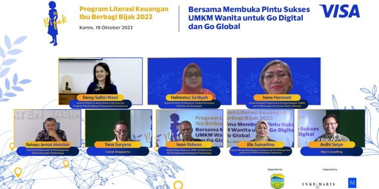 Inisiatif 'Ibu Berbagi Bijak 2023' dari Visa Membuka Cakrawala Baru bagi 315 UMKM Tasikmalaya