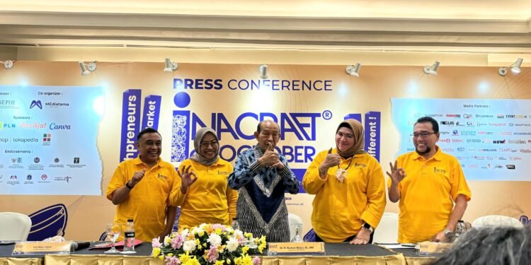 Press Confrence INACRAFT On October 2024 Jakarta Convention Center (JCC, 1/10/24)